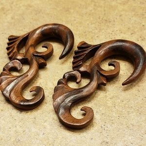 Body Rage Organics Tribal Gauges (Pair - 0g)